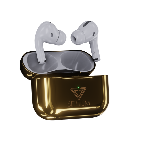 24k Gold Plated Apple Golden Airpods Custom 24k Gold AirPods Case