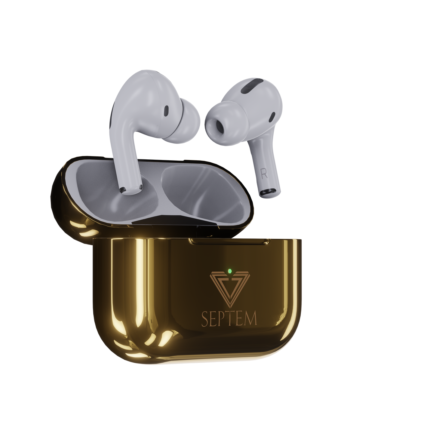 Aura Gold Apple AirPods Pro 2 Apple AirPods Gen 3 Maison Septem