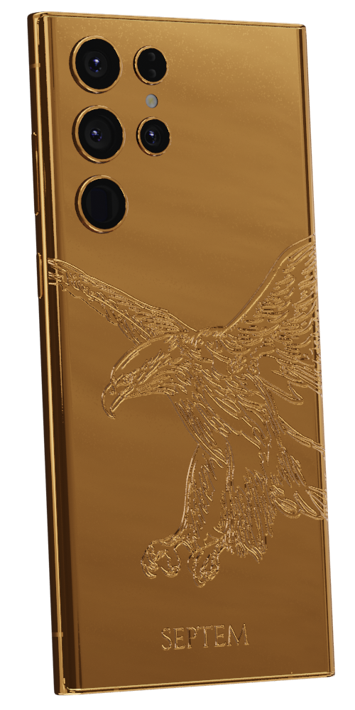 Rose Gold Samsung S23 Ultra Eagle Edition